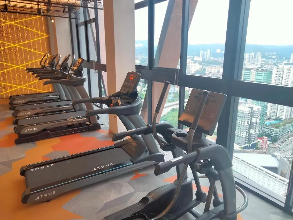 Deluxe Twin @ Scarletz Suites Klcc Kuala Lampur كوالالمبور شقة